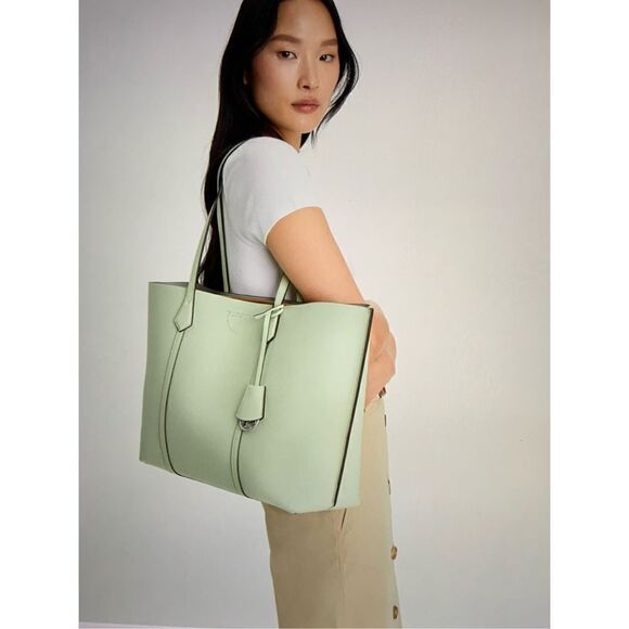 NWT Tory Burch Perry Triple Compartment Tote - Picture 2 of 8